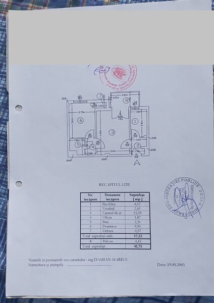 Unirii- I.C.Bratianu 2 camere de vanzare
